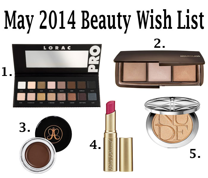 May 2014 Beauty Wish List