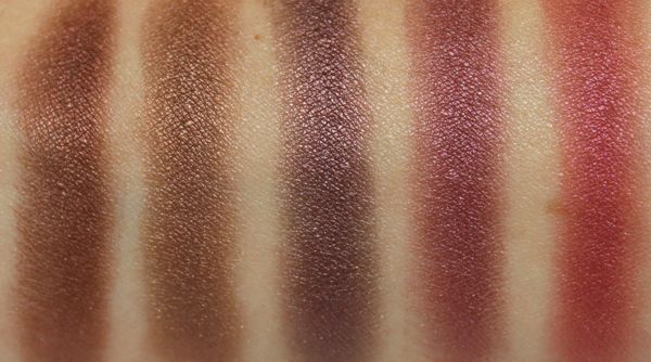 Inglot Eyeshadow Swatches