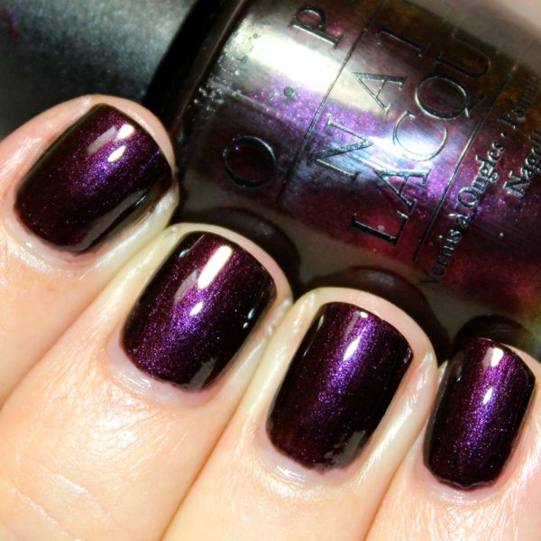 OPI Black Tie Optional Swatch